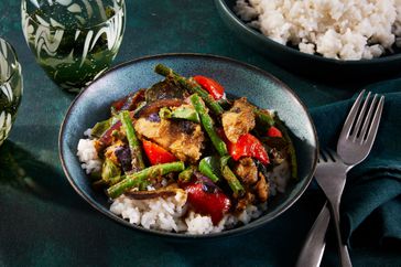 Cha Kroeung (Khmer Chicken Stir-Fry)