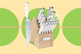 Cuisinart C77WTR-15P Classic Forged Triple Rivet, 15-Piece Knife Set