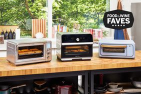 toaster ovens on a counter top 