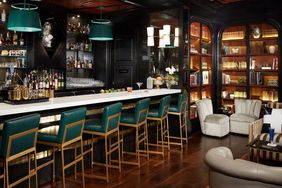 An interior view of The Bar at The Spectator Hotel in Charleston, South Carolina