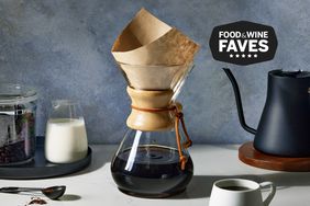 Chemex Classic Series Coffeemaker displayed on a white counter