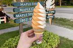 A Vermont maple creemee from Palmer Lane Maple