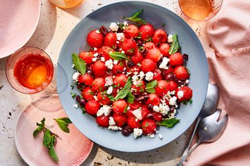 Watermelon Salad with Feta and Mint