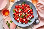 Watermelon Salad with Feta and Mint